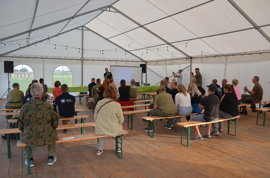 CieSzaniec 2024 – ogólnopolski piknik historyczny połączony ze zlotem poszukiwaczy, Cieszanów 13 września 2024. Fot. Tomasz Bereza (IPN)