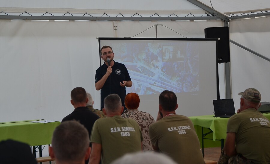 CieSzaniec 2024 – ogólnopolski piknik historyczny połączony ze zlotem poszukiwaczy, Cieszanów 13 września 2024. Fot. Tomasz Bereza (IPN)