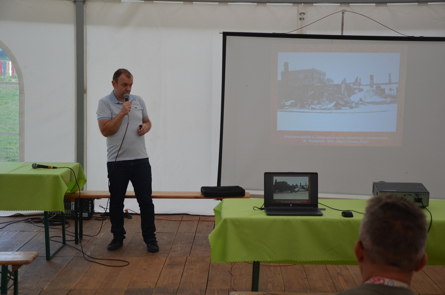 CieSzaniec 2024 – ogólnopolski piknik historyczny połączony ze zlotem poszukiwaczy, Cieszanów 13 września 2024. Fot. Łukasz Chrobak (IPN)