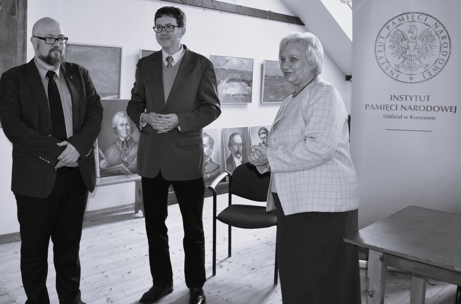 Przystanek Historia Lwów, spotkanie w siedzibie Lwowskiego Towarzystwa Przyjaciół Sztuk Pięknych Galeria „Własna Strzecha”, ul. Rylejewa 9 – Lwów, 15 maja 2019. Fot. Katarzyna Gajda-Bator