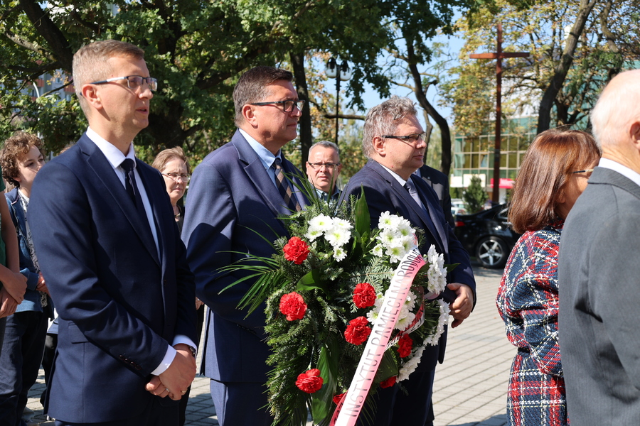 „Ksiądz Jerzy Popiełuszko i pamięć o nim w Stalowej Woli” – Stalowa Wola, 19 września 2024. Fot. Katarzyna Gajda-Bator (IPN)