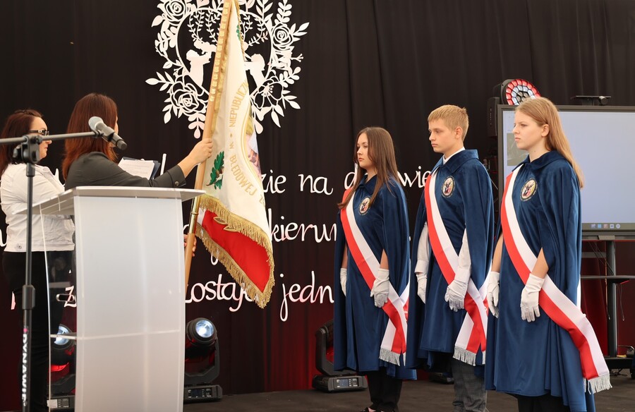 Uroczystość nadania szkole im. bł. Rodziny Ulmów – Błędowa Zgłobieńska, 20 września 2024. Fot. Katarzyna Gajda-Bator (IPN)