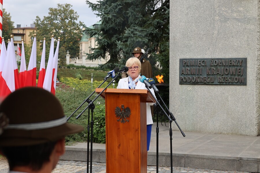 Obchody 85. rocznicy powstania Polskiego Państwa Podziemnego – Rzeszów, 27 września 2024. Fot. Katarzyna Gajda-Bator (IPN)