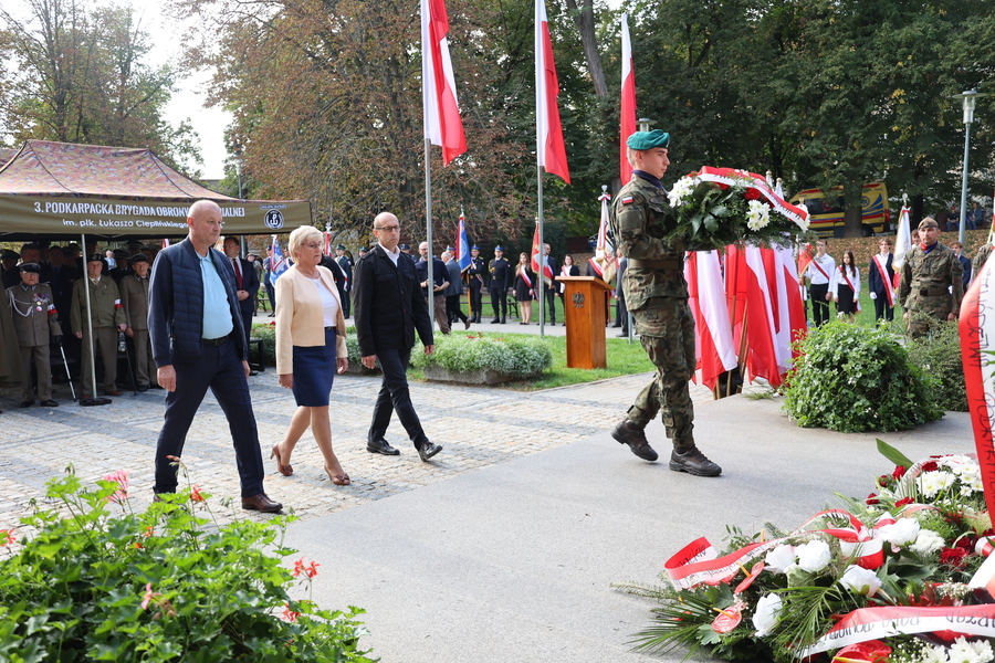 Obchody 85. rocznicy powstania Polskiego Państwa Podziemnego – Rzeszów, 27 września 2024. Fot. Katarzyna Gajda-Bator (IPN)