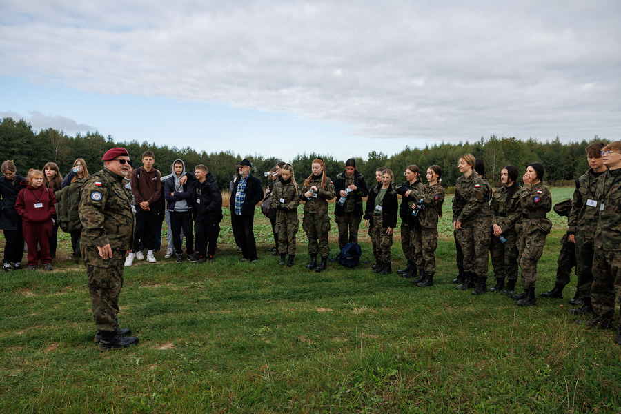 Inauguracja Szlaku Partyzanckiego I-go Zgrupowania Obwodu AK Dębica – 1 października 2024. Fot. PCEK w Ropczycach