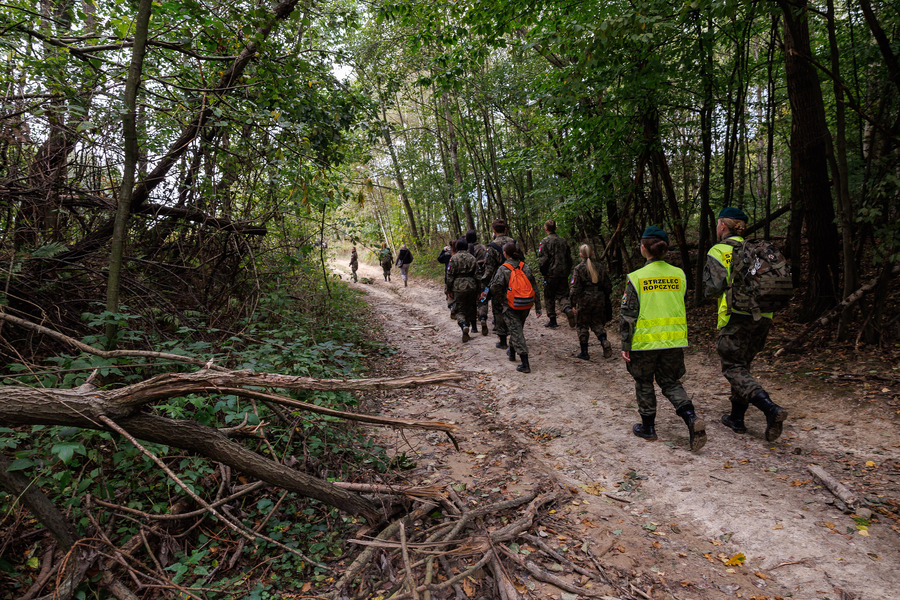 Inauguracja Szlaku Partyzanckiego I-go Zgrupowania Obwodu AK Dębica – 1 października 2024. Fot. PCEK w Ropczycach