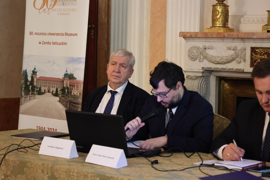 Konferencja ogólnopolska „Arystokracja i ziemiaństwo w II Rzeczypospolitej oraz wobec wyzwań II wojny światowej" – Łańcut, 10 października 2024. Fot. Katarzyna Gajda-Bator (IPN)