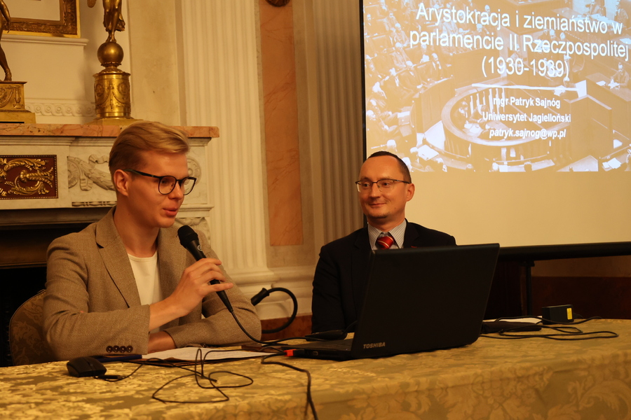 Konferencja ogólnopolska „Arystokracja i ziemiaństwo w II Rzeczypospolitej oraz wobec wyzwań II wojny światowej" – Łańcut, 10 października 2024. Fot. Katarzyna Gajda-Bator (IPN)