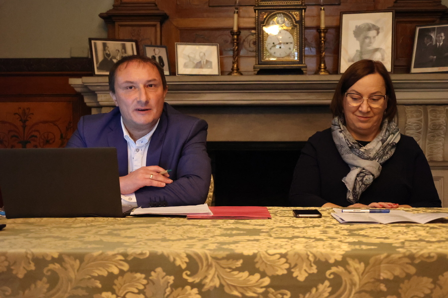 Konferencja ogólnopolska „Arystokracja i ziemiaństwo w II Rzeczypospolitej oraz wobec wyzwań II wojny światowej" – Łańcut, 10 października 2024. Fot. Katarzyna Gajda-Bator (IPN)