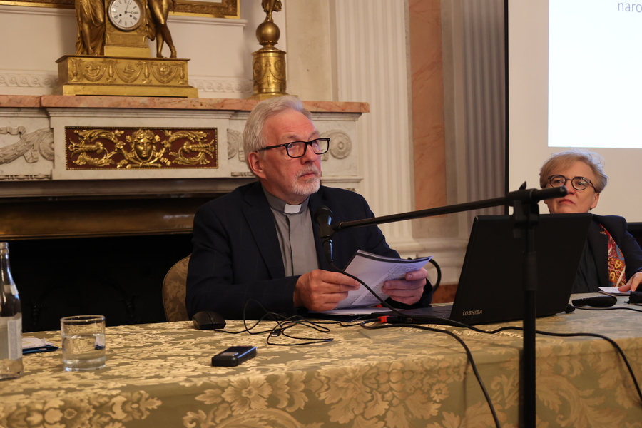 Konferencja ogólnopolska „Arystokracja i ziemiaństwo w II Rzeczypospolitej oraz wobec wyzwań II wojny światowej" – Łańcut, 10 października 2024. Fot. Katarzyna Gajda-Bator (IPN)