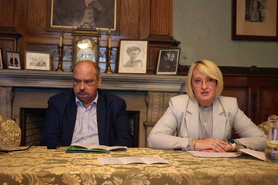 Konferencja ogólnopolska „Arystokracja i ziemiaństwo w II Rzeczypospolitej oraz wobec wyzwań II wojny światowej" – Łańcut, 10 października 2024. Fot. Katarzyna Gajda-Bator (IPN)