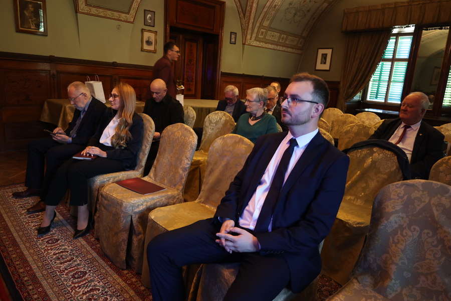 Konferencja ogólnopolska „Arystokracja i ziemiaństwo w II Rzeczypospolitej oraz wobec wyzwań II wojny światowej" – Łańcut, 10 października 2024. Fot. Katarzyna Gajda-Bator (IPN)