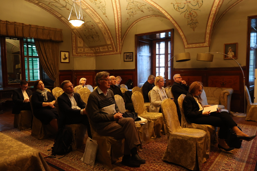 Konferencja ogólnopolska „Arystokracja i ziemiaństwo w II Rzeczypospolitej oraz wobec wyzwań II wojny światowej" – Łańcut, 10 października 2024. Fot. Katarzyna Gajda-Bator (IPN)