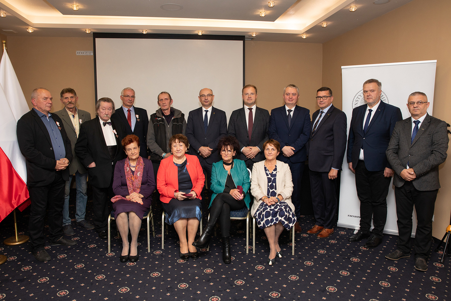 Uroczystość wręczenia Krzyży Wolności i Solidarności działaczom opozycji antykomunistycznej – Rzeszów, 11 października 2024. Fot. Igor Witowicz (IPN)