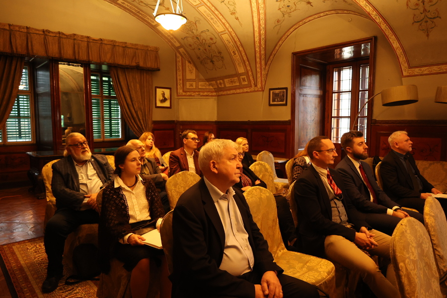 Konferencja ogólnopolska „Arystokracja i ziemiaństwo w II Rzeczypospolitej oraz wobec wyzwań II wojny światowej" – Łańcut, 11 października 2024. Fot. Katarzyna Gajda-Bator (IPN)