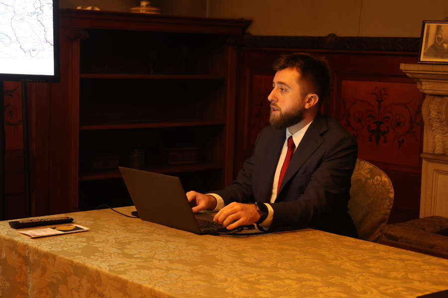 Konferencja ogólnopolska „Arystokracja i ziemiaństwo w II Rzeczypospolitej oraz wobec wyzwań II wojny światowej" – Łańcut, 11 października 2024. Fot. Katarzyna Gajda-Bator (IPN)