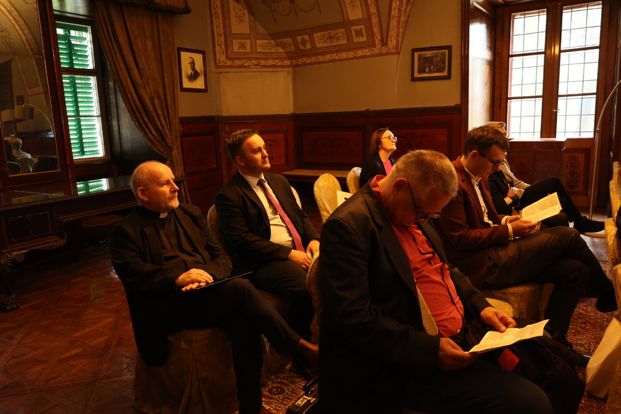 Konferencja ogólnopolska „Arystokracja i ziemiaństwo w II Rzeczypospolitej oraz wobec wyzwań II wojny światowej" – Łańcut, 11 października 2024. Fot. Katarzyna Gajda-Bator (IPN)