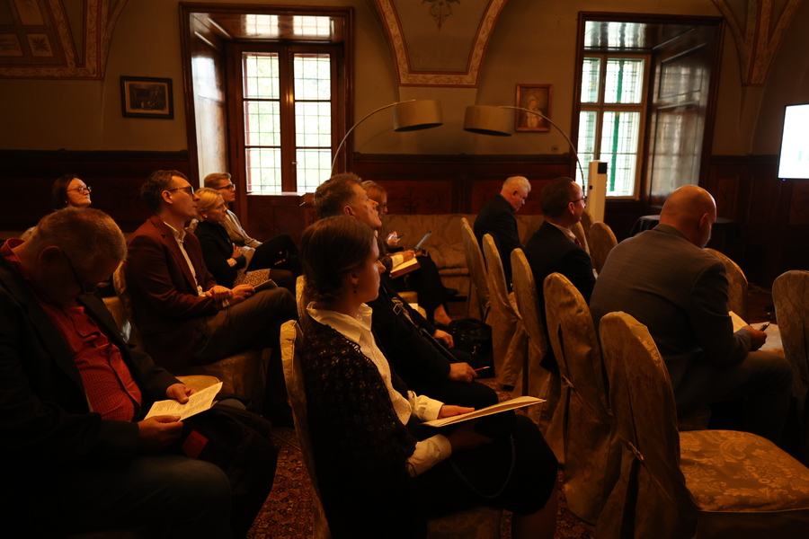 Konferencja ogólnopolska „Arystokracja i ziemiaństwo w II Rzeczypospolitej oraz wobec wyzwań II wojny światowej" – Łańcut, 11 października 2024. Fot. Katarzyna Gajda-Bator (IPN)