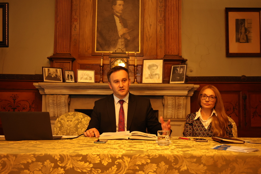 Konferencja ogólnopolska „Arystokracja i ziemiaństwo w II Rzeczypospolitej oraz wobec wyzwań II wojny światowej" – Łańcut, 11 października 2024. Fot. Katarzyna Gajda-Bator (IPN)