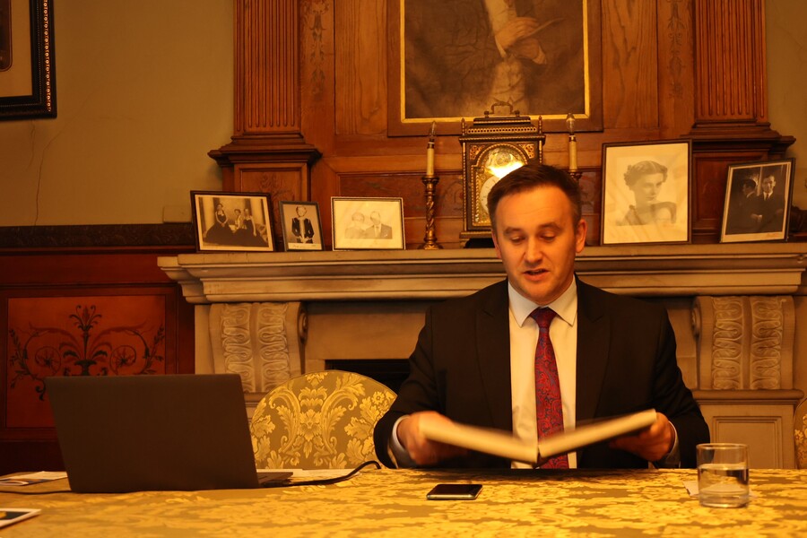 Konferencja ogólnopolska „Arystokracja i ziemiaństwo w II Rzeczypospolitej oraz wobec wyzwań II wojny światowej" – Łańcut, 11 października 2024. Fot. Katarzyna Gajda-Bator (IPN)