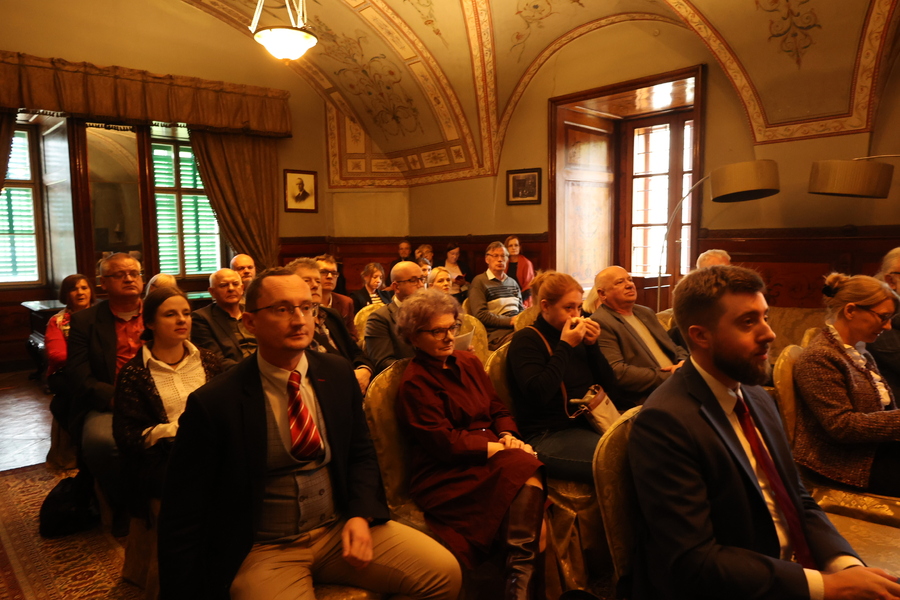 Konferencja ogólnopolska „Arystokracja i ziemiaństwo w II Rzeczypospolitej oraz wobec wyzwań II wojny światowej" – Łańcut, 11 października 2024. Fot. Katarzyna Gajda-Bator (IPN)