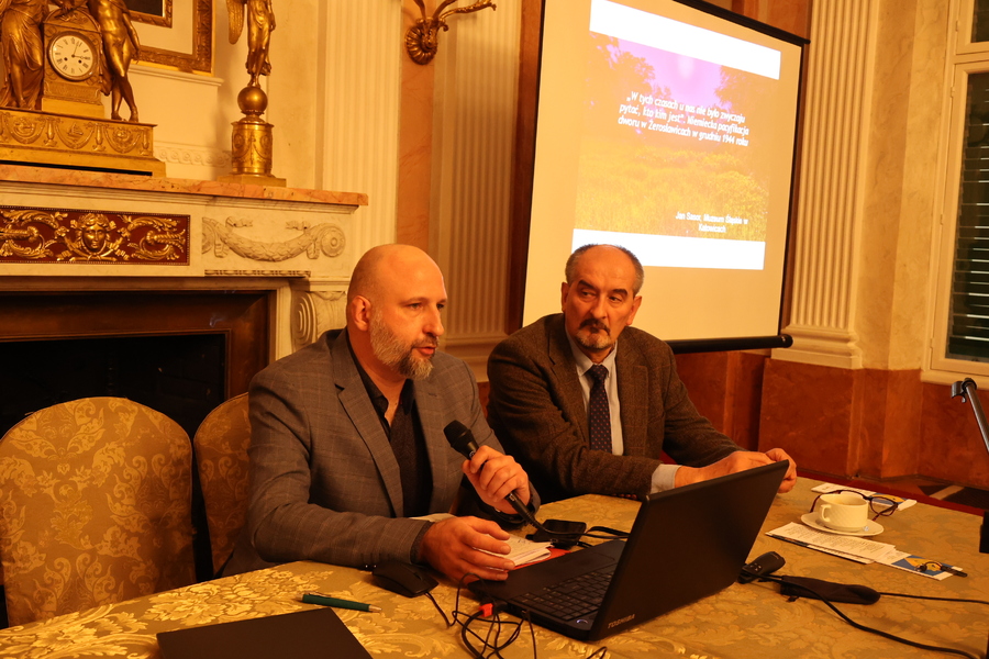 Konferencja ogólnopolska „Arystokracja i ziemiaństwo w II Rzeczypospolitej oraz wobec wyzwań II wojny światowej" – Łańcut, 11 października 2024. Fot. Katarzyna Gajda-Bator (IPN)