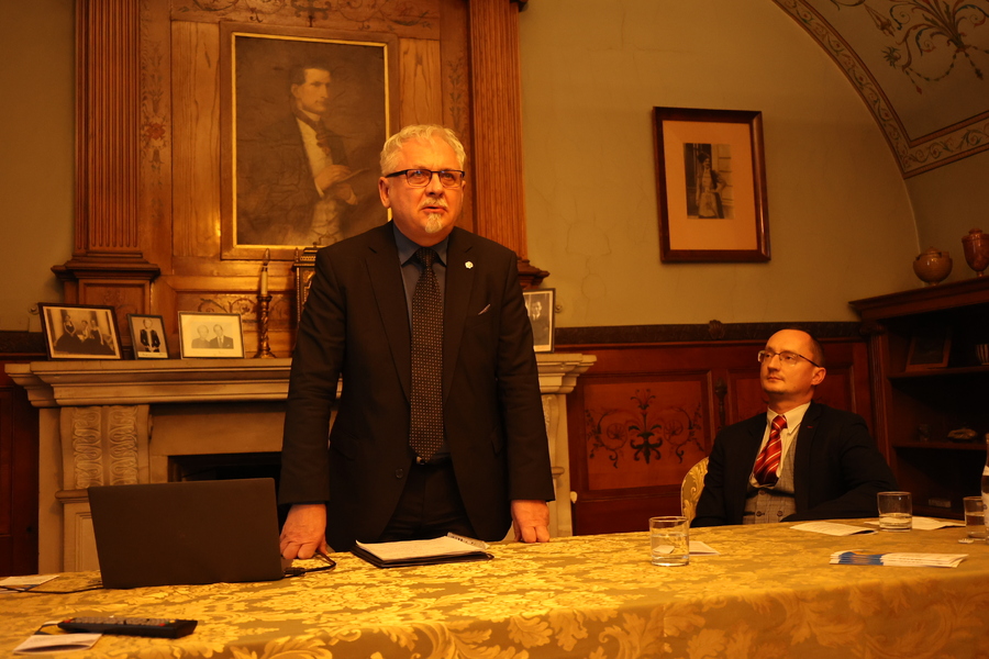 Konferencja ogólnopolska „Arystokracja i ziemiaństwo w II Rzeczypospolitej oraz wobec wyzwań II wojny światowej" – Łańcut, 11 października 2024. Fot. Katarzyna Gajda-Bator (IPN)