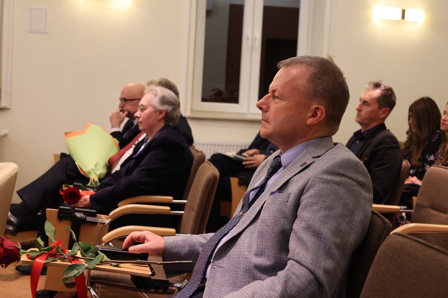 Prezentację publikacji „Historyk i świadek historii. Księga dedykowana Profesorowi Janowi Drausowi” – Brzozów, 15 września 2024. Fot. Marcin Bukała (IPN)