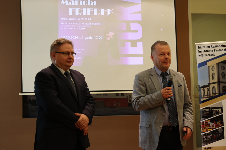 Prezentację publikacji „Historyk i świadek historii. Księga dedykowana Profesorowi Janowi Drausowi” – Brzozów, 15 września 2024. Fot. Marcin Bukała (IPN)