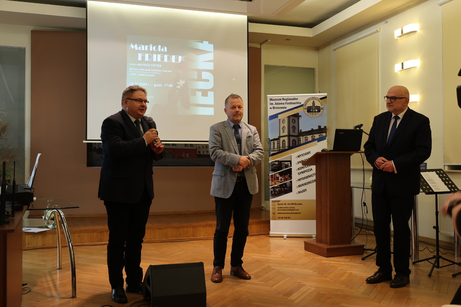 Prezentację publikacji „Historyk i świadek historii. Księga dedykowana Profesorowi Janowi Drausowi” – Brzozów, 15 września 2024. Fot. Marcin Bukała (IPN)