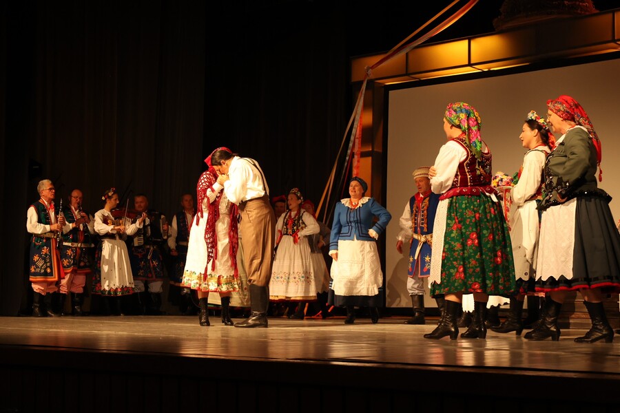 Spektakl „Trzy razy ON. Rzecz o Wincentym Witosie” w reż. Leszka Zduna – Przeworsk, 17 października. Fot. Katarzyna Gajda-Bator (IPN)