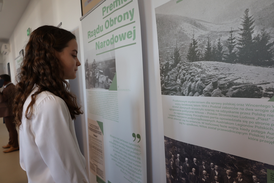 Ogólnopolski zjazdu szkół imienia Wincentego Witosa – Zarzecze, 17 października 2024. Fot. Katarzyna Gajda-Bator (IPN)