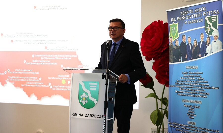 Ogólnopolski zjazdu szkół imienia Wincentego Witosa – Zarzecze, 17 października 2024. Fot. Katarzyna Gajda-Bator (IPN)