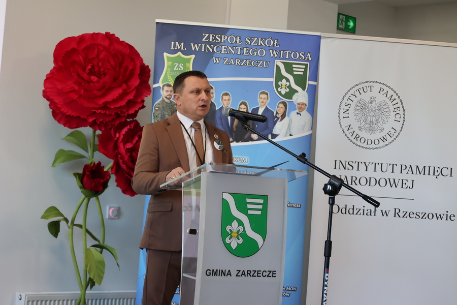 Ogólnopolski zjazdu szkół imienia Wincentego Witosa – Zarzecze, 17 października 2024. Fot. Katarzyna Gajda-Bator (IPN)