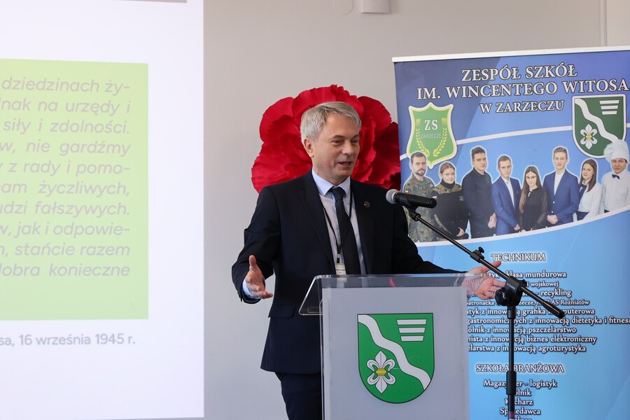 Ogólnopolski zjazdu szkół imienia Wincentego Witosa – Zarzecze, 17 października 2024. Fot. Katarzyna Gajda-Bator (IPN)