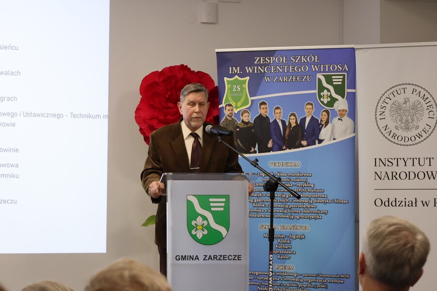 Ogólnopolski zjazdu szkół imienia Wincentego Witosa – Zarzecze, 17 października 2024. Fot. Katarzyna Gajda-Bator (IPN)