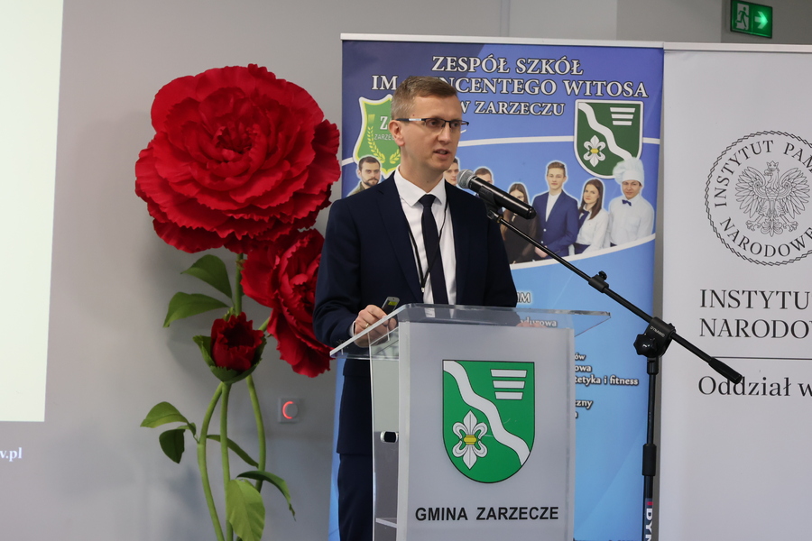 Ogólnopolski zjazdu szkół imienia Wincentego Witosa – Zarzecze, 17 października 2024. Fot. Katarzyna Gajda-Bator (IPN)