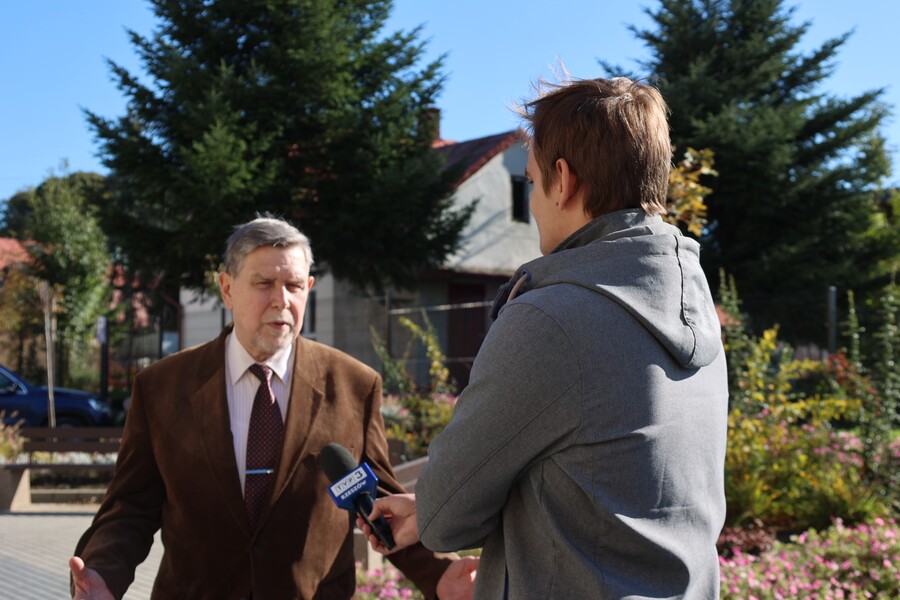 Ogólnopolski zjazdu szkół imienia Wincentego Witosa – Zarzecze, 17 października 2024. Fot. Katarzyna Gajda-Bator (IPN)