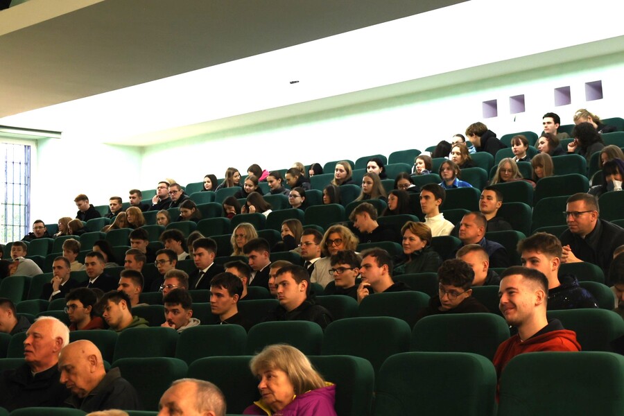 Sesja popularnonaukowa „Błogosławiony ks. Jerzy Popiełuszko – życie, posługa, męczeństwo i pamięć” – Przemyśl, 24 października 2024. Fot. Katarzyna Gajda-Bator (IPN)