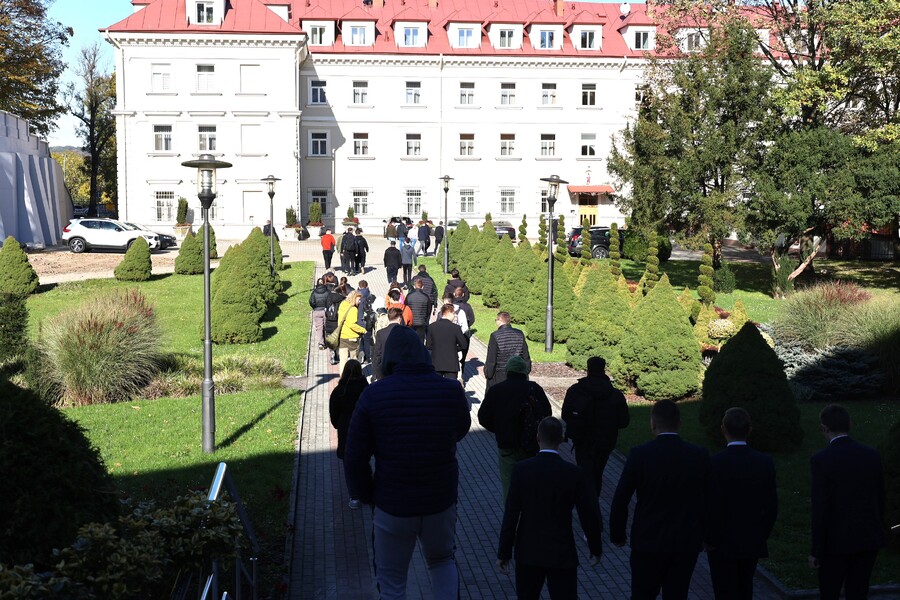 Sesja popularnonaukowa „Błogosławiony ks. Jerzy Popiełuszko – życie, posługa, męczeństwo i pamięć” – Przemyśl, 24 października 2024. Fot. Katarzyna Gajda-Bator (IPN)