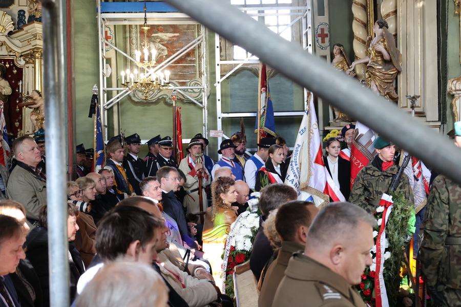 Pogrzeb Andrzeja Pityńskiego – Ulanów, 26 października 2024. Fot. Hubert Bury (IPN)