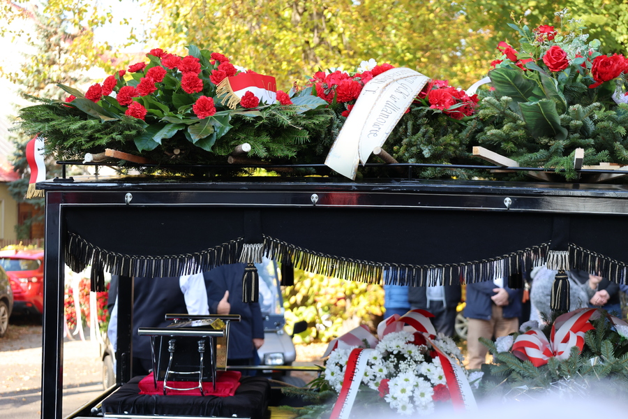 Pogrzeb Andrzeja Pityńskiego – Ulanów, 26 października 2024. Fot. Hubert Bury (IPN)