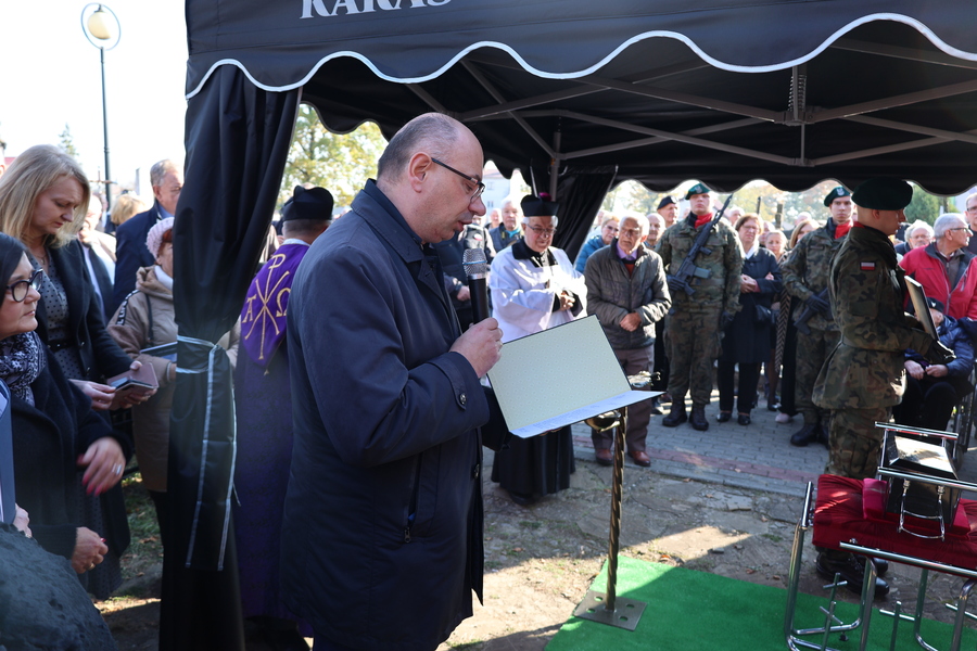 Pogrzeb Andrzeja Pityńskiego – Ulanów, 26 października 2024. Fot. Hubert Bury (IPN)