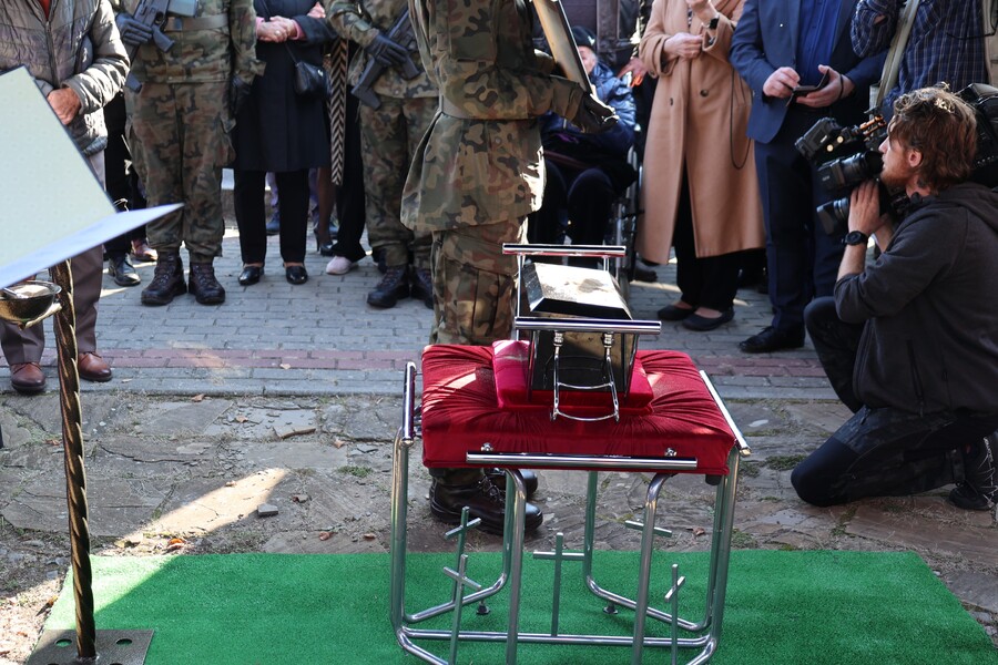 Pogrzeb Andrzeja Pityńskiego – Ulanów, 26 października 2024. Fot. Hubert Bury (IPN)