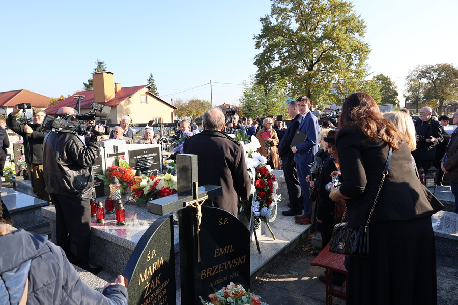 Pogrzeb Andrzeja Pityńskiego – Ulanów, 26 października 2024. Fot. Hubert Bury (IPN)