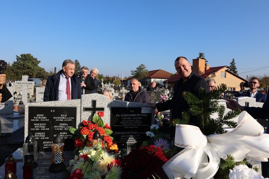 Pogrzeb Andrzeja Pityńskiego – Ulanów, 26 października 2024. Fot. Hubert Bury (IPN)