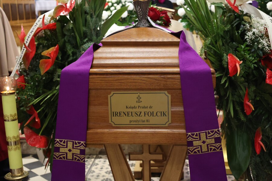 Pogrzeb ks. dr. Ireneusza Folcika – Rzeszów, 28 października 2024 r. Fot. Katarzyna Gajda-Bator (IPN)