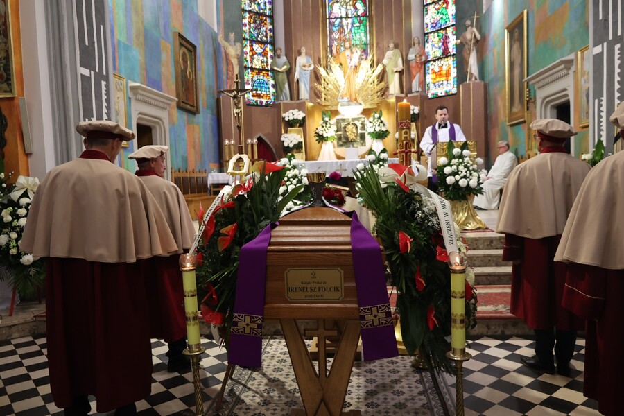 Pogrzeb ks. dr. Ireneusza Folcika – Rzeszów, 28 października 2024 r. Fot. Katarzyna Gajda-Bator (IPN)