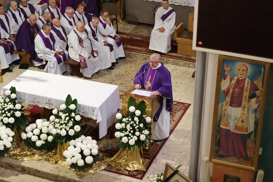 Pogrzeb ks. dr. Ireneusza Folcika – Rzeszów, 28 października 2024 r. Fot. Katarzyna Gajda-Bator (IPN)