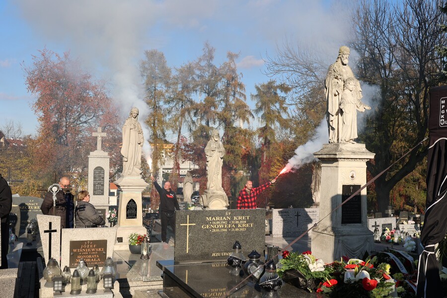 Pogrzeb ks. dr. Ireneusza Folcika – Rzeszów, 28 października 2024 r. Fot. Katarzyna Gajda-Bator (IPN)